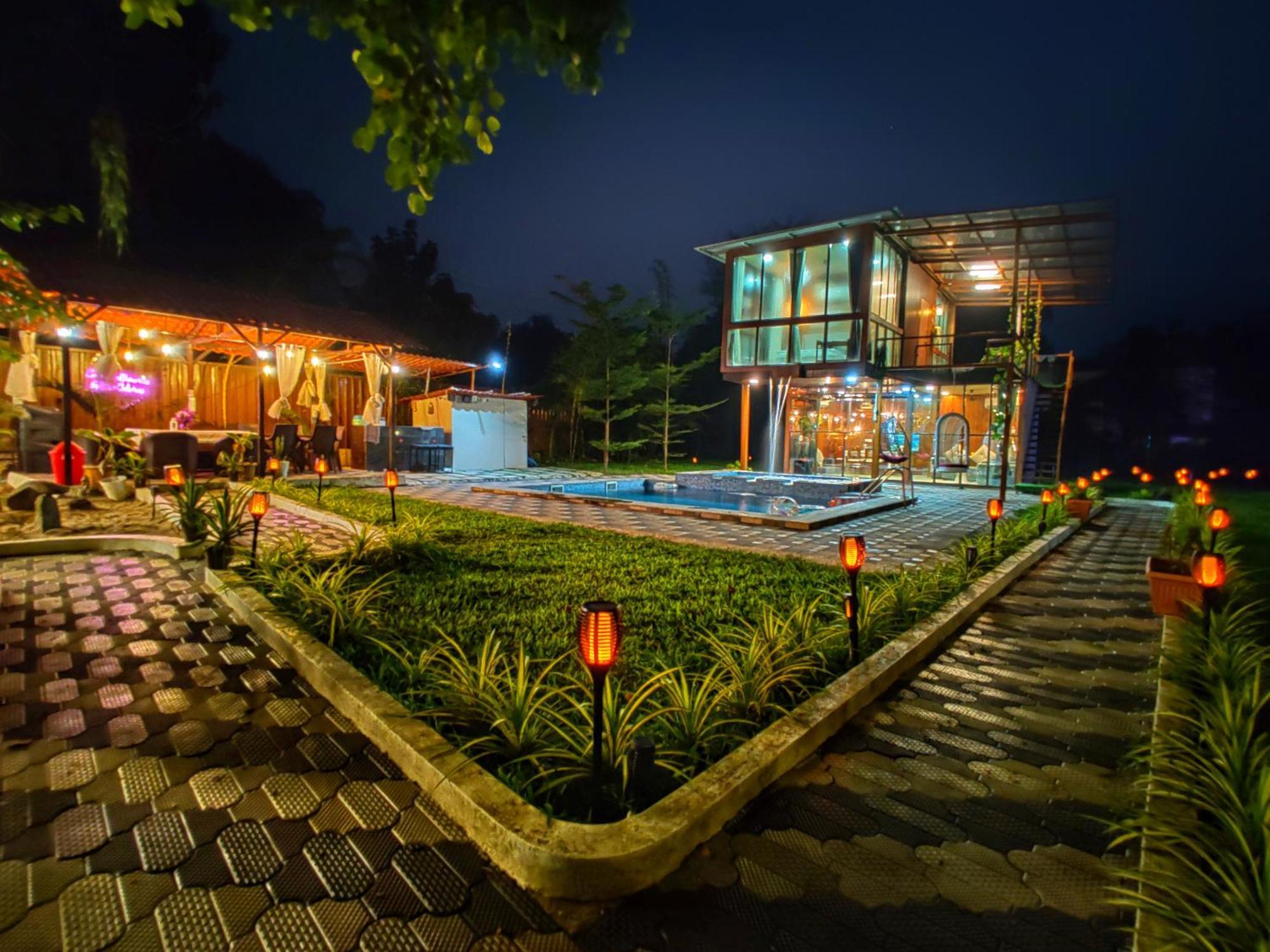 Crystal Springs Villa - A Picture-Perfect Retreat W Pool, Hammock, Gazebo Karjat Eksteriør billede