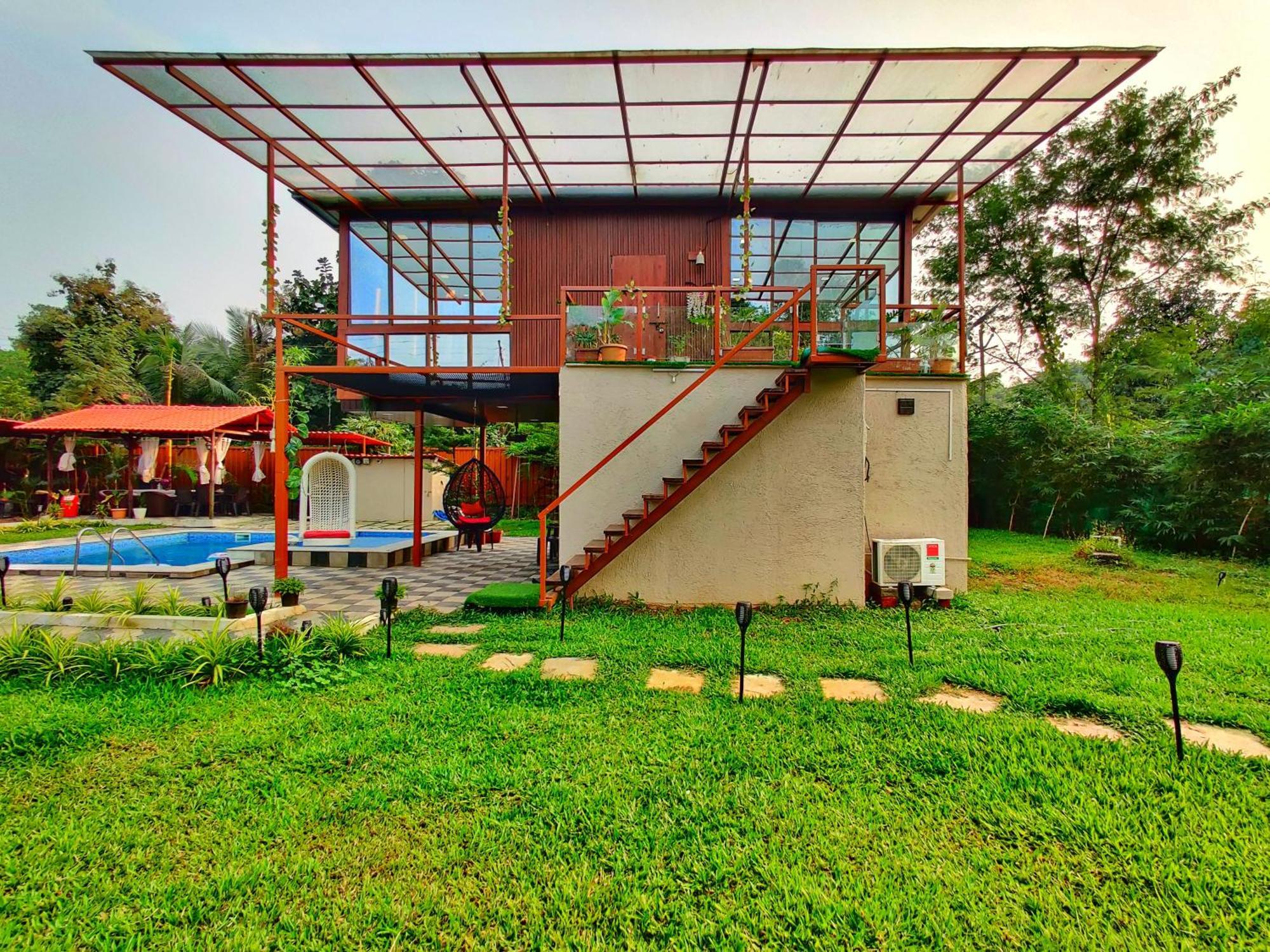 Crystal Springs Villa - A Picture-Perfect Retreat W Pool, Hammock, Gazebo Karjat Eksteriør billede