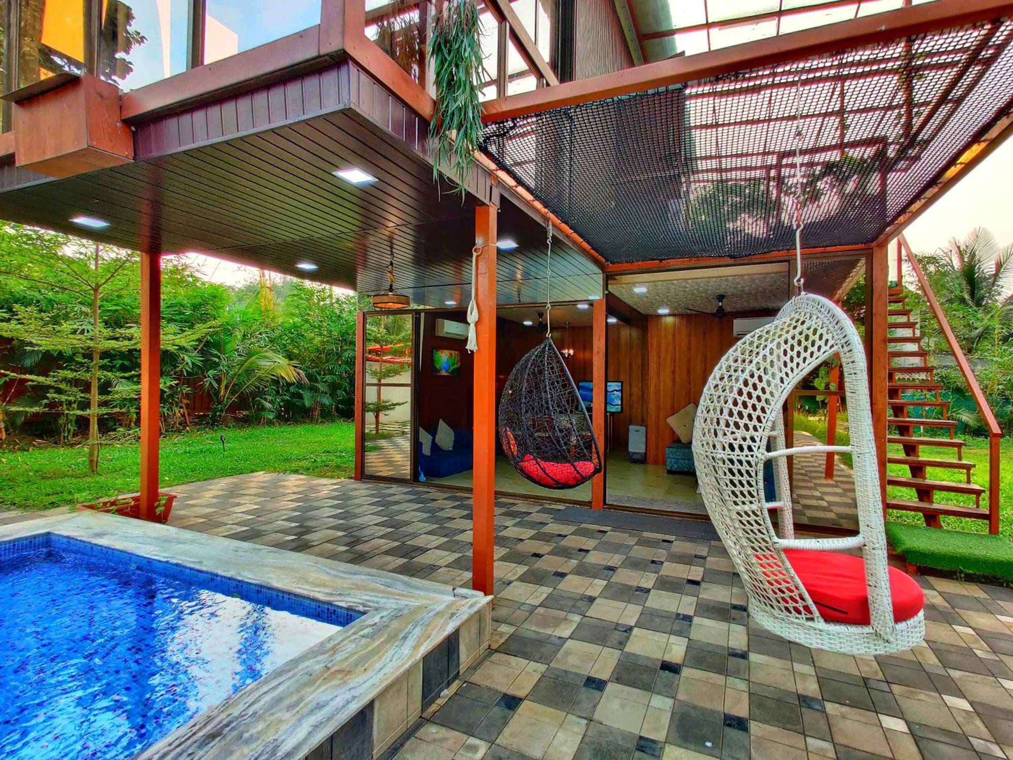 Crystal Springs Villa - A Picture-Perfect Retreat W Pool, Hammock, Gazebo Karjat Eksteriør billede