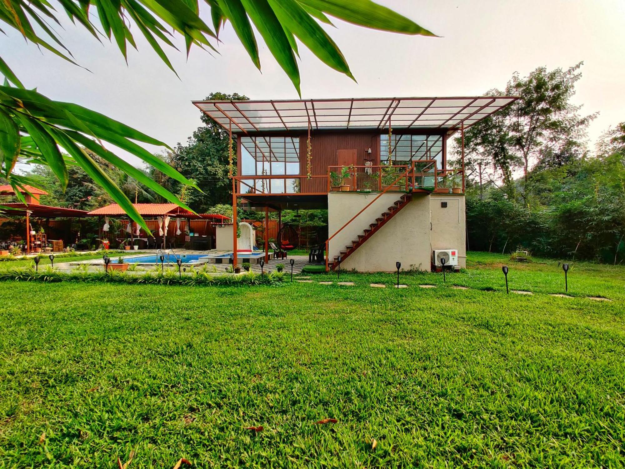 Crystal Springs Villa - A Picture-Perfect Retreat W Pool, Hammock, Gazebo Karjat Eksteriør billede
