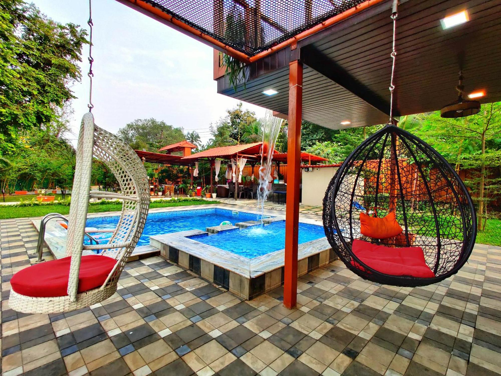 Crystal Springs Villa - A Picture-Perfect Retreat W Pool, Hammock, Gazebo Karjat Eksteriør billede
