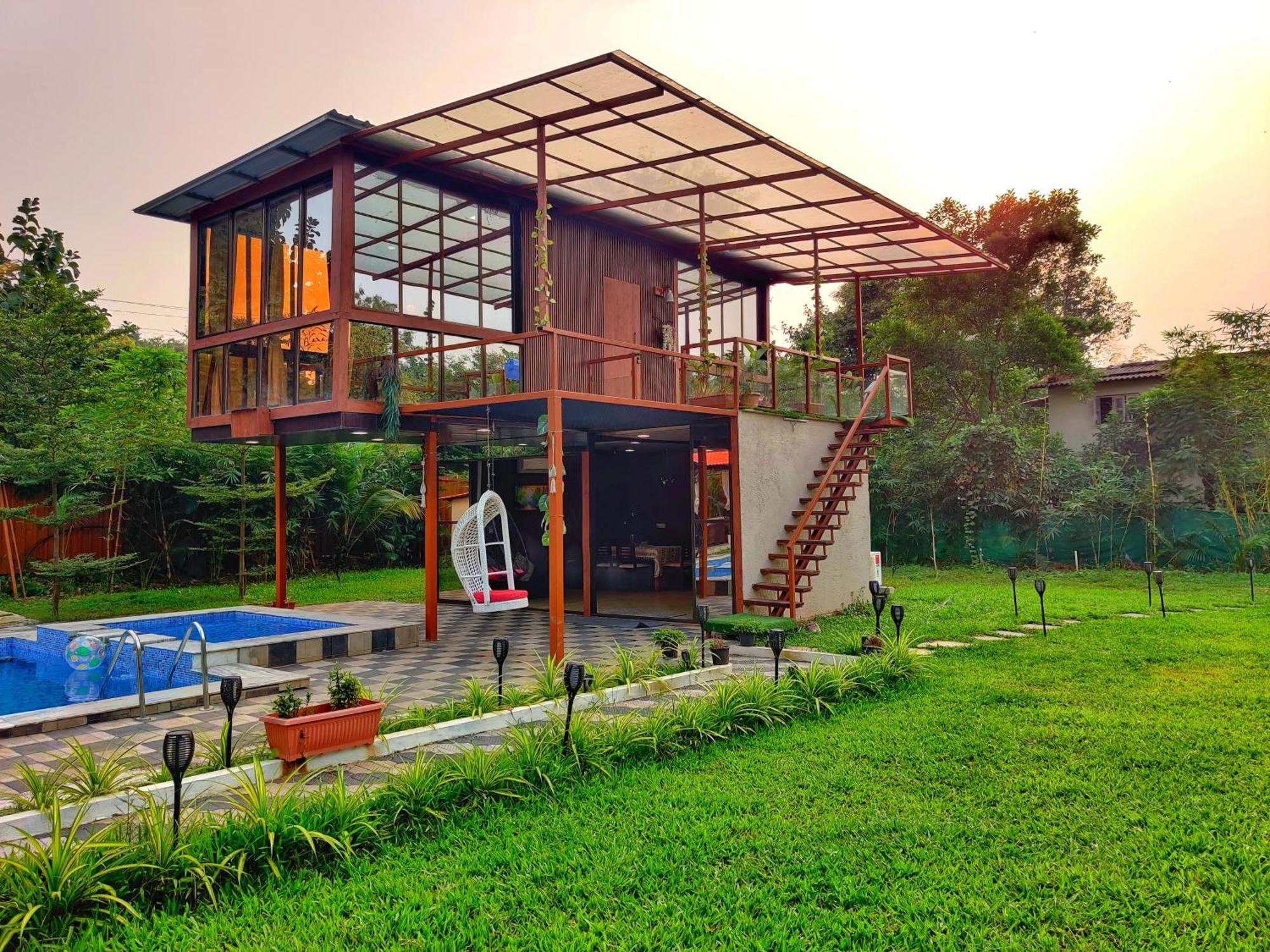 Crystal Springs Villa - A Picture-Perfect Retreat W Pool, Hammock, Gazebo Karjat Eksteriør billede