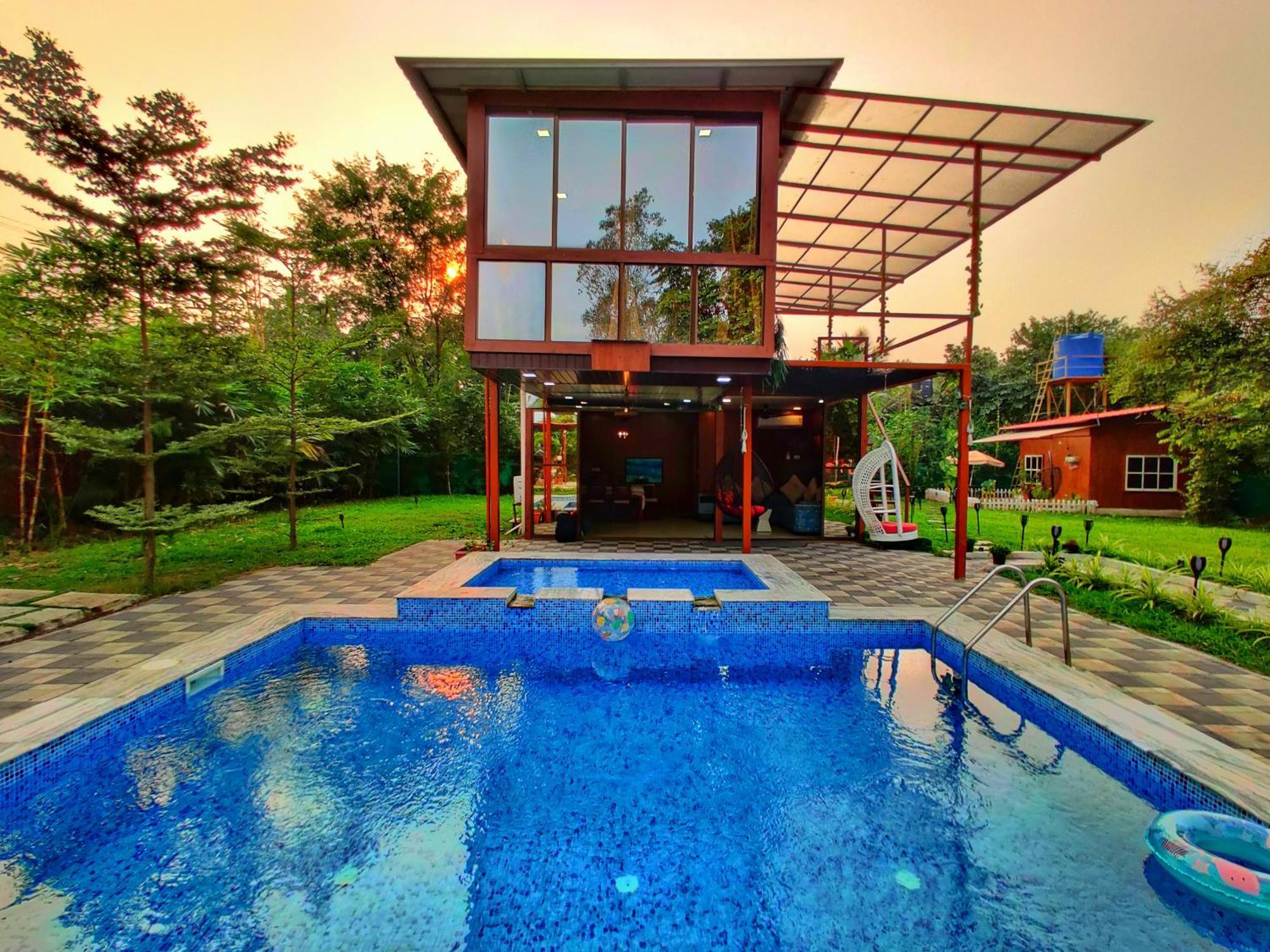 Crystal Springs Villa - A Picture-Perfect Retreat W Pool, Hammock, Gazebo Karjat Eksteriør billede