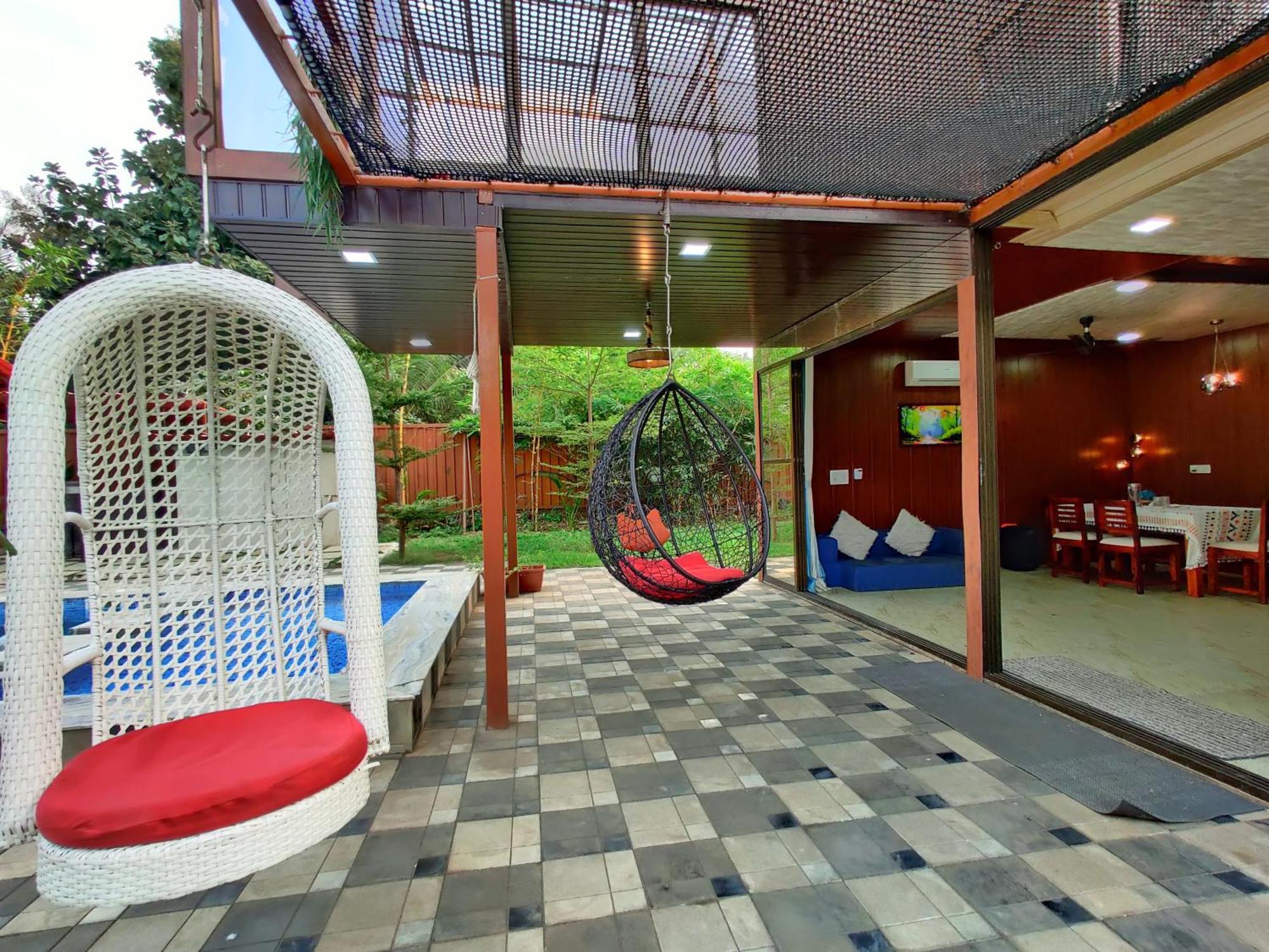 Crystal Springs Villa - A Picture-Perfect Retreat W Pool, Hammock, Gazebo Karjat Eksteriør billede
