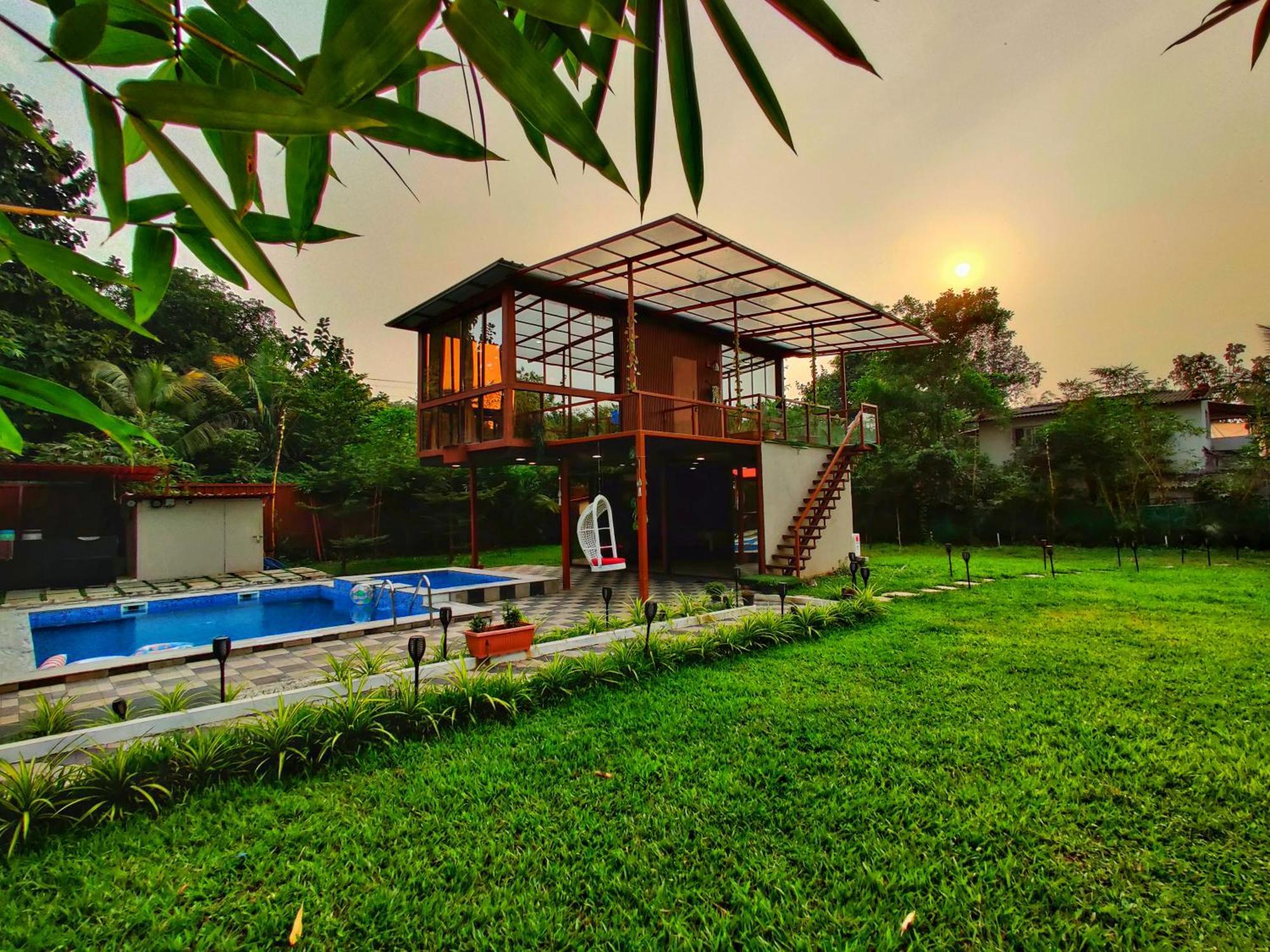 Crystal Springs Villa - A Picture-Perfect Retreat W Pool, Hammock, Gazebo Karjat Eksteriør billede